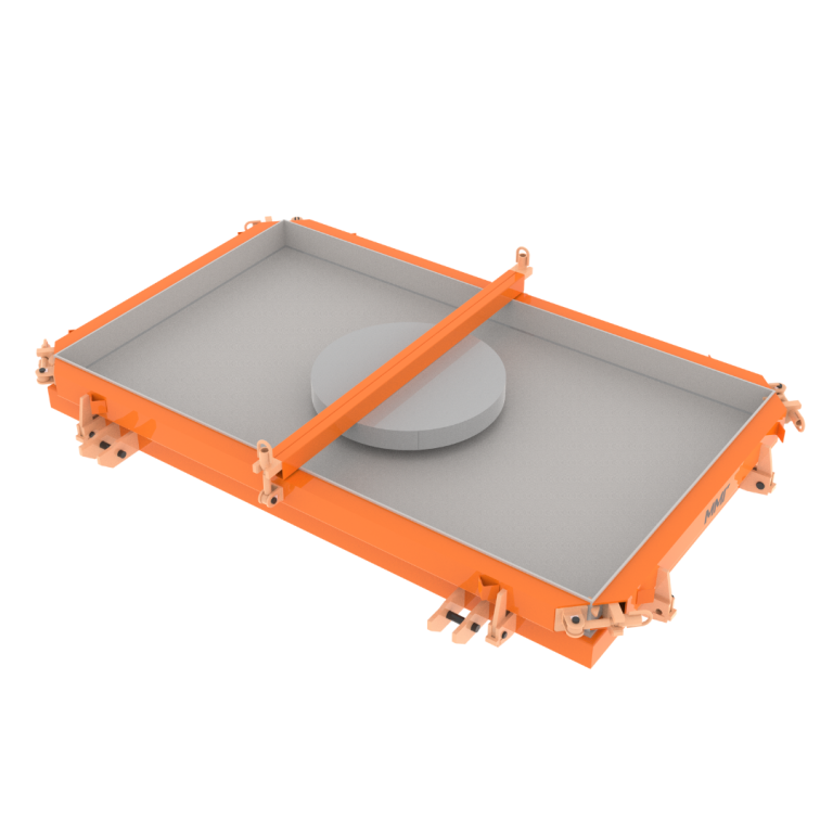 Металлоформа ПД-6/10 (с отверстием под люк)